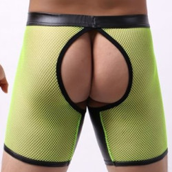 Generique Bottomless Long OPEN IT Jaune Neon